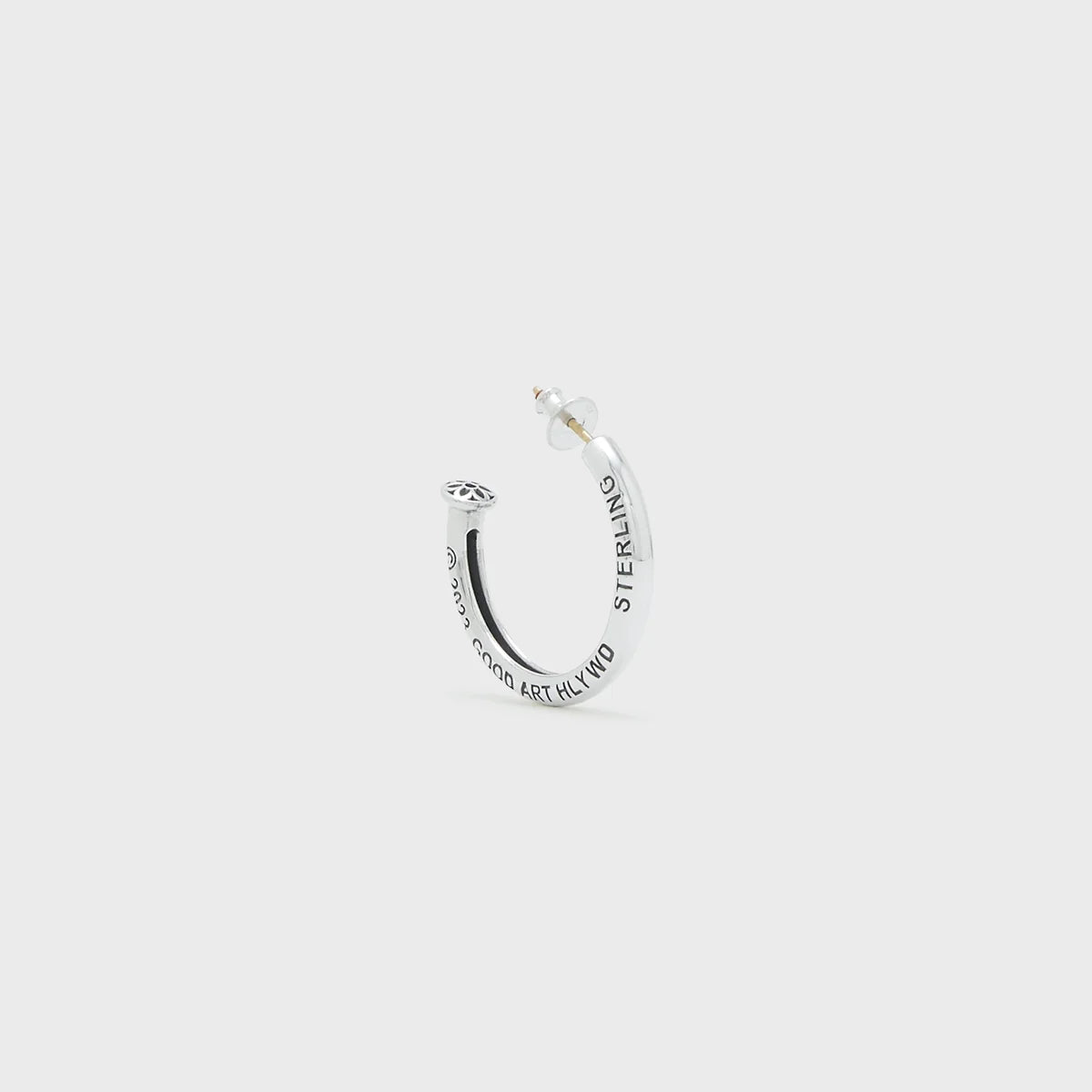 Nailhead Hoop Earring