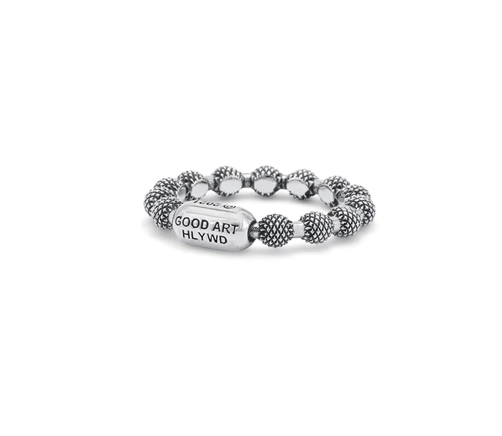 Ball Chain Ring - Goosebumps