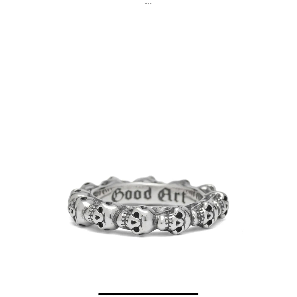 Skull Crusher Band Ring
