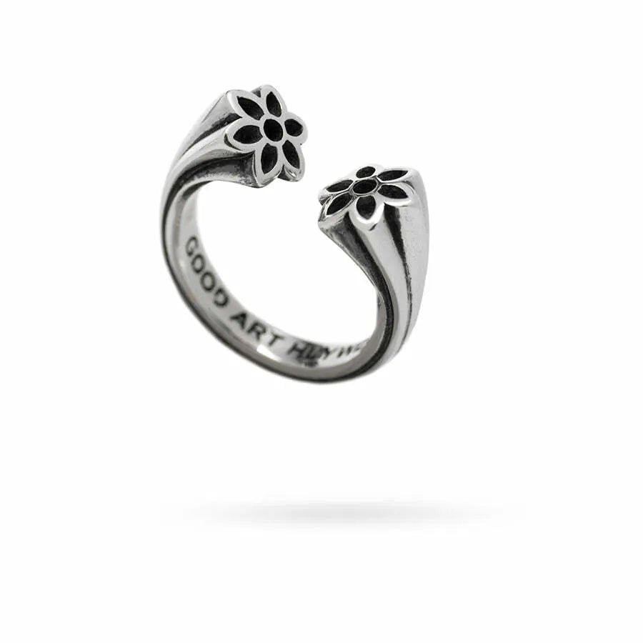 Thanks For Giving Ring - Cutout Rosette