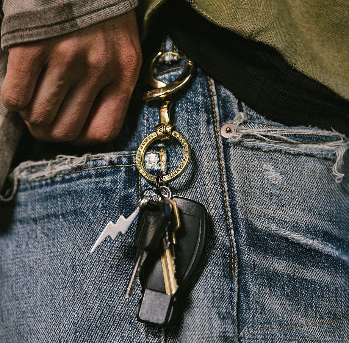 Belt Loop Buddy(Brass)