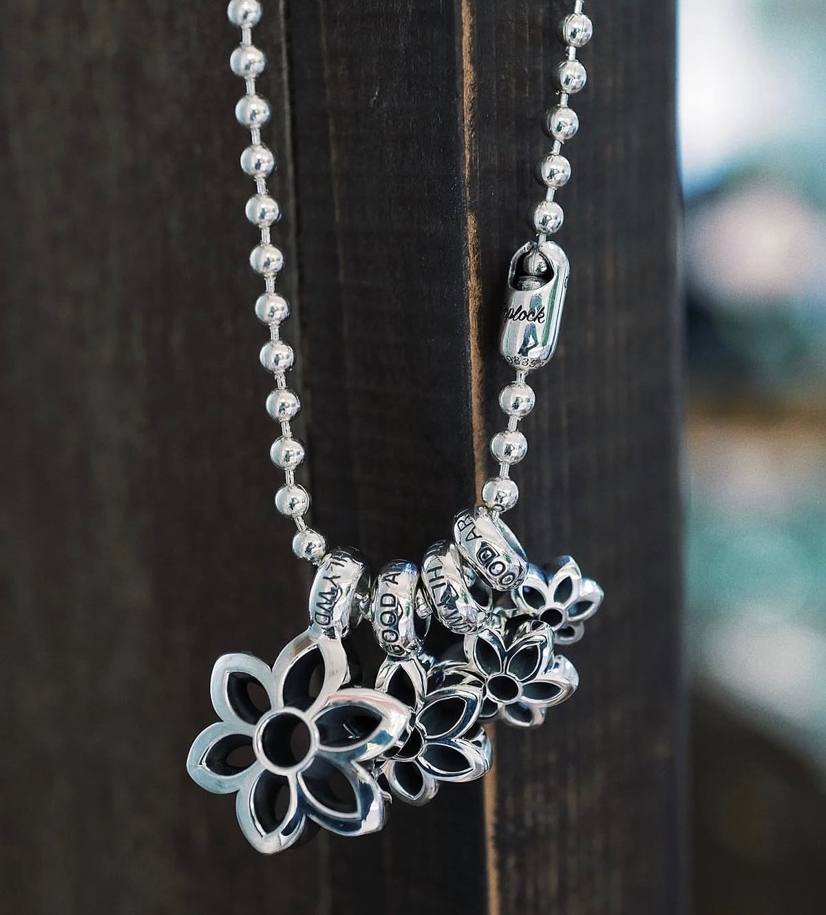 Cutout Rosette pendant