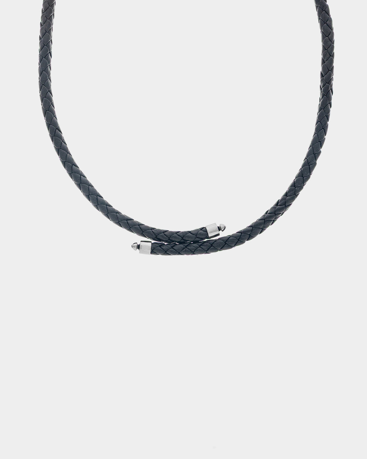 Pooka Necklace - Ultem Pooka - Leather Braid