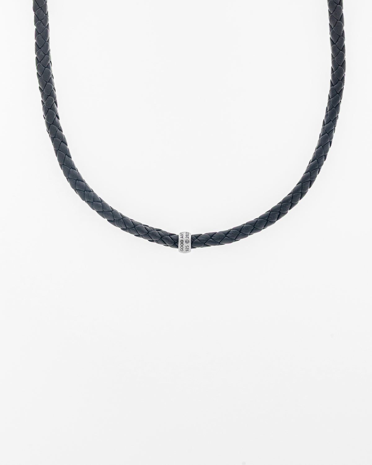 Pooka Necklace - Ultem Pooka - Leather Braid