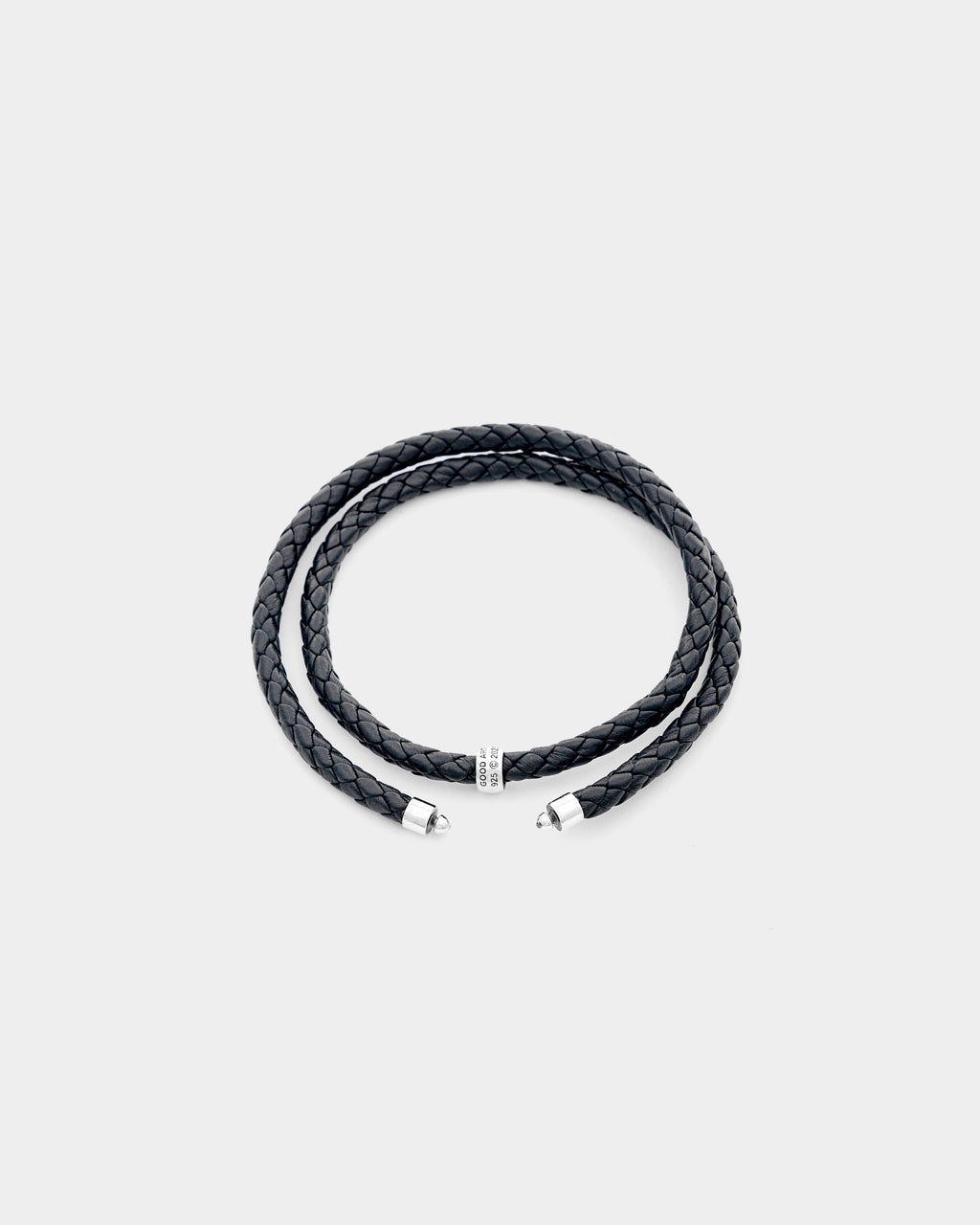 Pooka Necklace - Ultem Pooka - Leather Braid