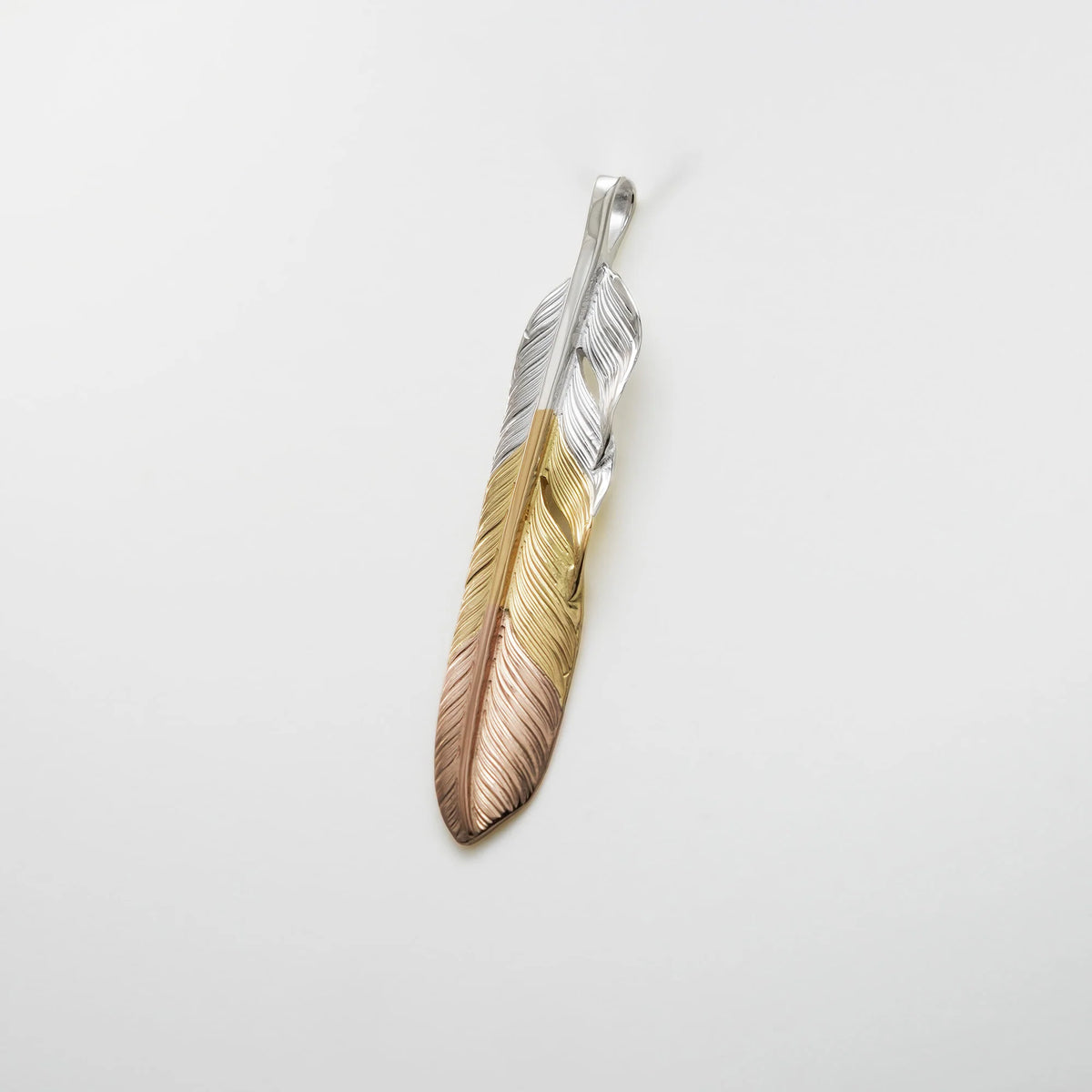 M Flight 3-Part Feather, Harmony(SV925・K18YG・K18PG)
