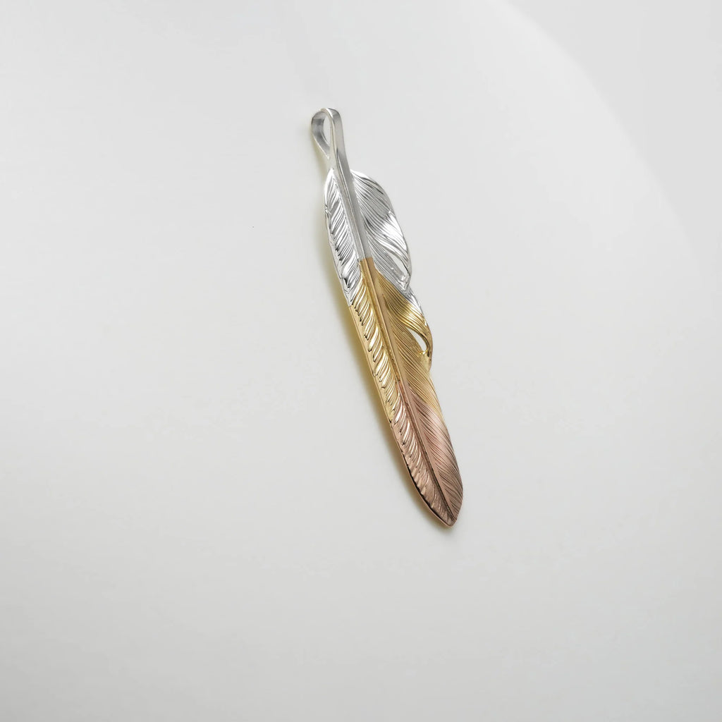 M Flight 3-Part Feather, Harmony(SV925・K18YG・K18PG)