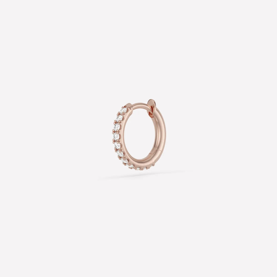 Micro Hoop Pavé 1