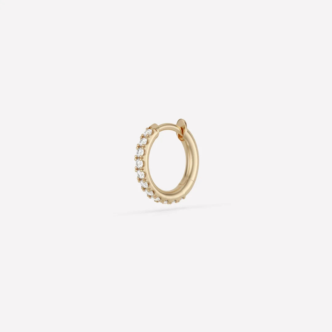 Micro Hoop Pavé 1