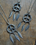 Dream Catcher w/2mm Mini Silk Chain