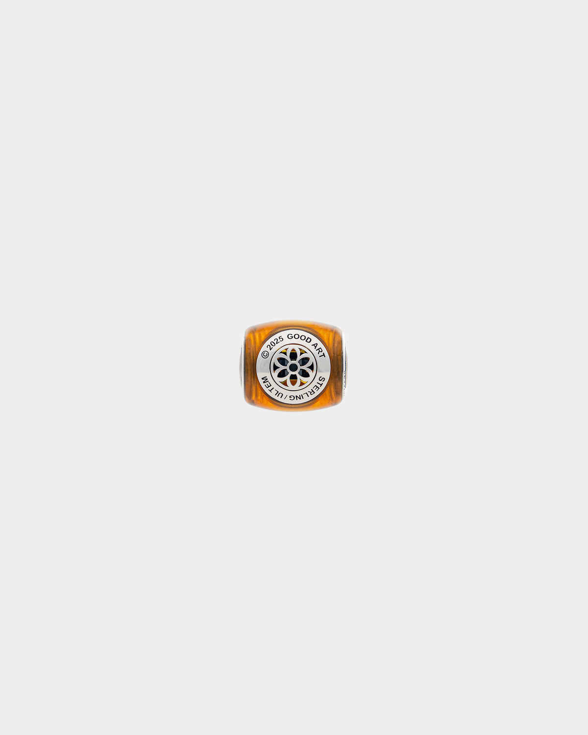 Pooka Necklace - Ultem Pooka - Black Bandana Braid