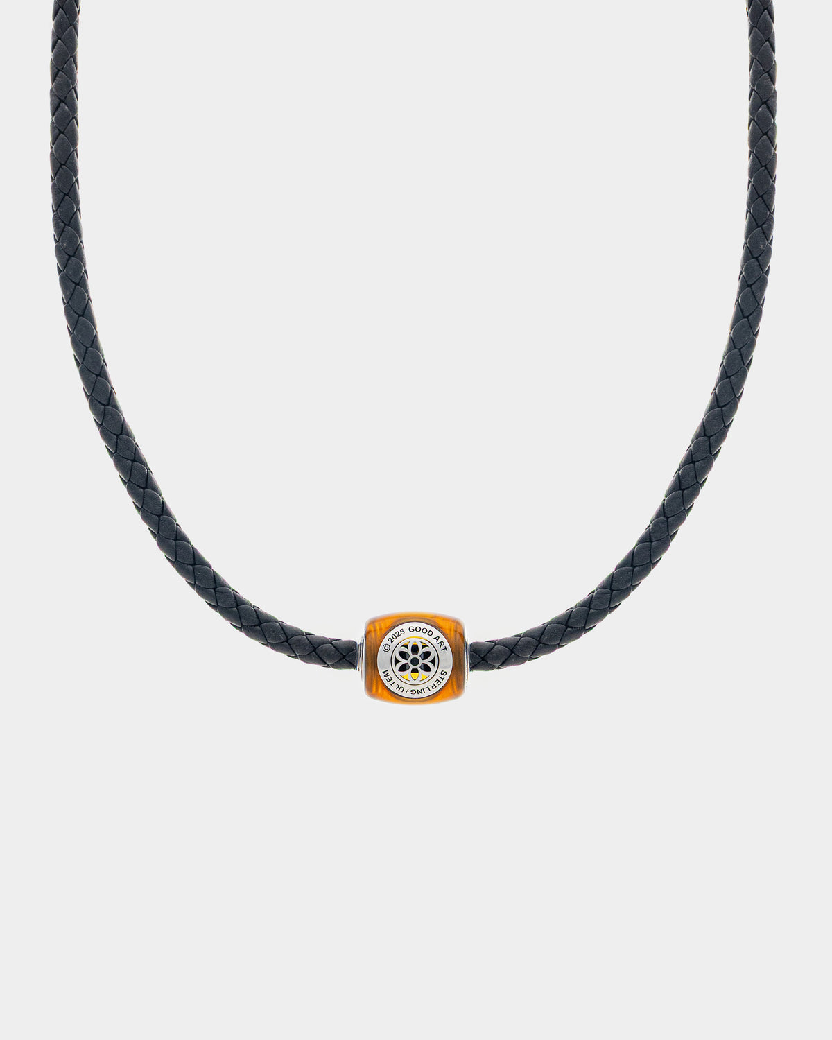 Pooka Necklace - Ultem Pooka - Leather Cord