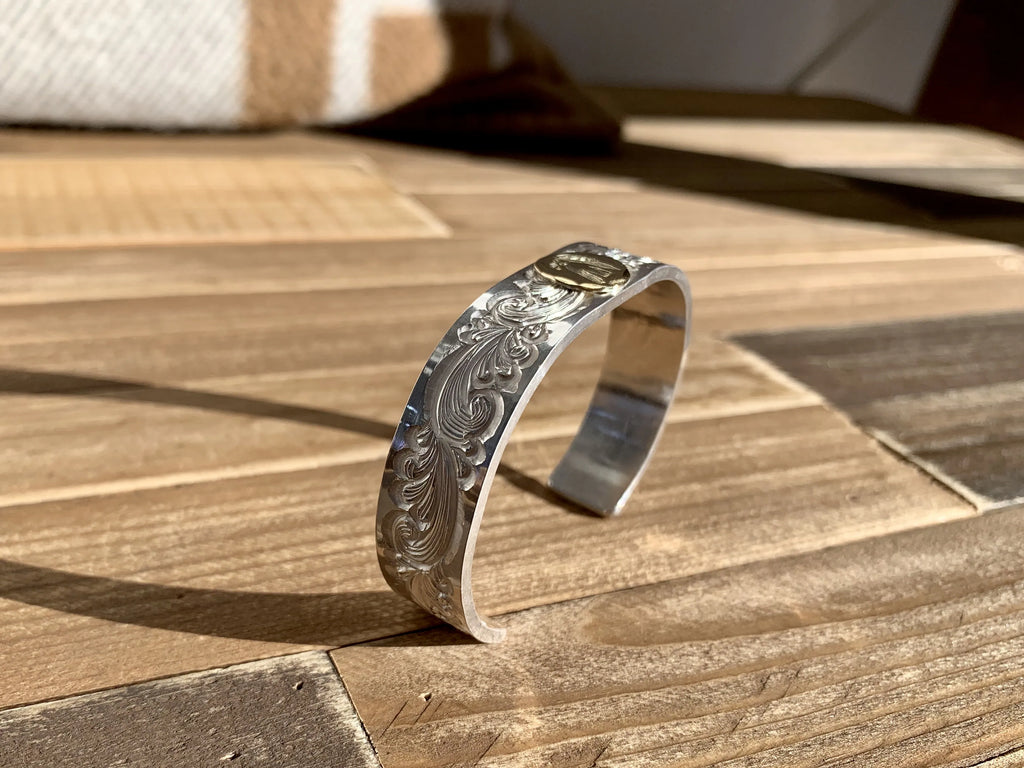 KS Karakusa K18 Eagle Bangle
