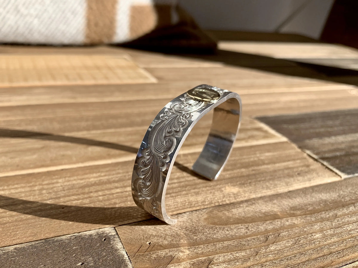 KS Karakusa K18 Eagle Bangle